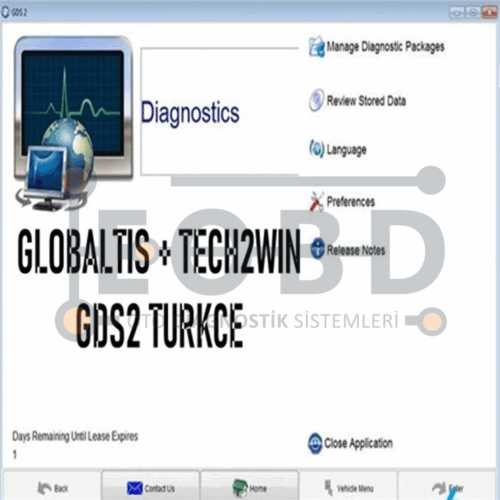 Opel Globaltis Tech2win GDS2 Programları