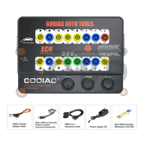 GODİAG GT100 ECU Beyin Bench OBD Bağlama Cihazı Protokol Test