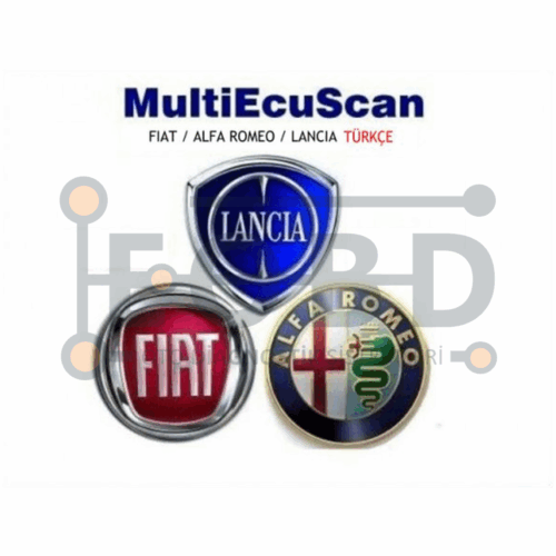 Multiecuscan (Lisanslı) Fiat Alfa Romeo Lancia Arıza Tespit Programı